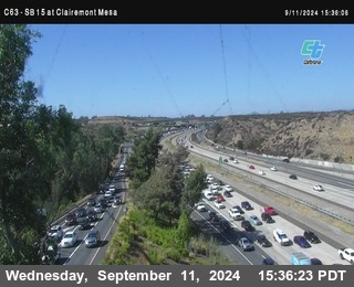 SB 15 at Clairemont Mesa Blvd