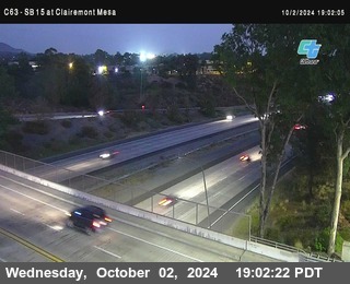 SB 15 at Clairemont Mesa Blvd