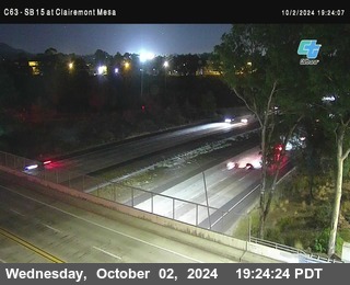 SB 15 at Clairemont Mesa Blvd