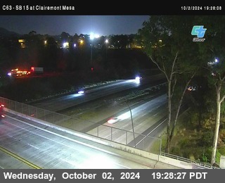 SB 15 at Clairemont Mesa Blvd