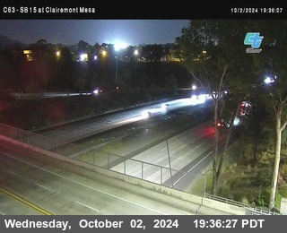 SB 15 at Clairemont Mesa Blvd