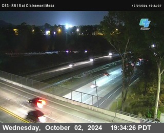 SB 15 at Clairemont Mesa Blvd