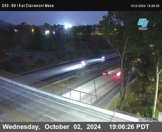 SB 15 at Clairemont Mesa Blvd