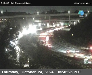 SB 15 at Clairemont Mesa Blvd