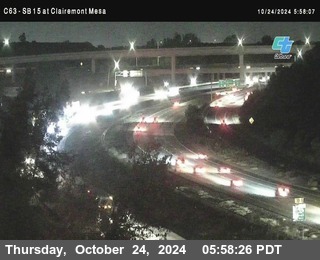 SB 15 at Clairemont Mesa Blvd