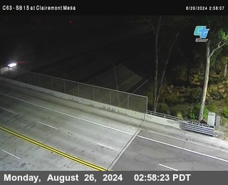 SB 15 at Clairemont Mesa Blvd