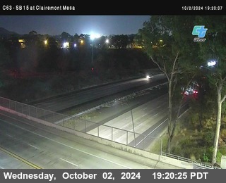 SB 15 at Clairemont Mesa Blvd