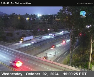 SB 15 at Clairemont Mesa Blvd