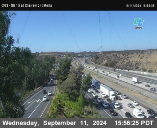 SB 15 at Clairemont Mesa Blvd