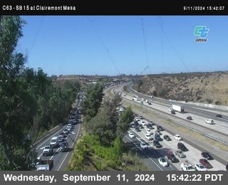 SB 15 at Clairemont Mesa Blvd