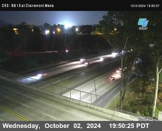 SB 15 at Clairemont Mesa Blvd