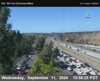 SB 15 at Clairemont Mesa Blvd