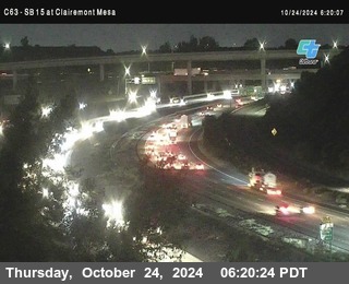 SB 15 at Clairemont Mesa Blvd