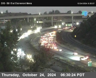 SB 15 at Clairemont Mesa Blvd