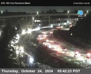 SB 15 at Clairemont Mesa Blvd