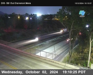 SB 15 at Clairemont Mesa Blvd