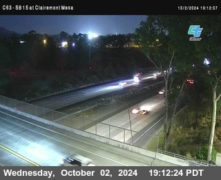 SB 15 at Clairemont Mesa Blvd