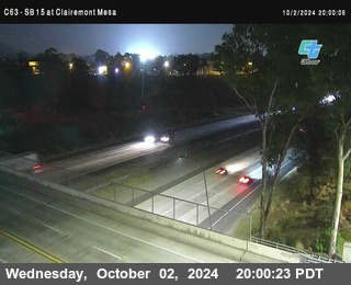 SB 15 at Clairemont Mesa Blvd