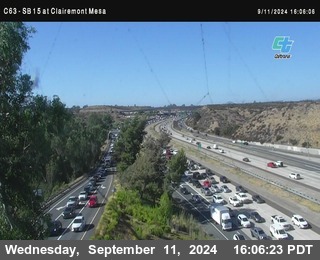 SB 15 at Clairemont Mesa Blvd