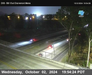 SB 15 at Clairemont Mesa Blvd