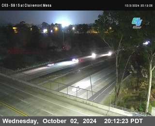 SB 15 at Clairemont Mesa Blvd