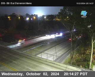 SB 15 at Clairemont Mesa Blvd