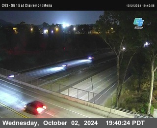 SB 15 at Clairemont Mesa Blvd