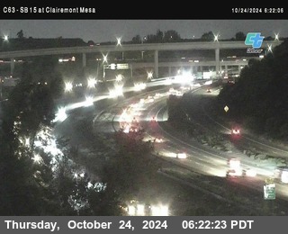 SB 15 at Clairemont Mesa Blvd