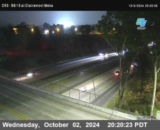 SB 15 at Clairemont Mesa Blvd