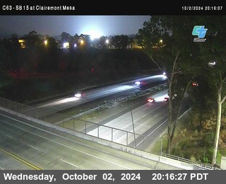 SB 15 at Clairemont Mesa Blvd