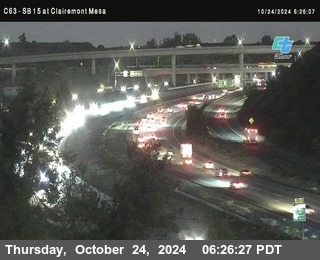 SB 15 at Clairemont Mesa Blvd