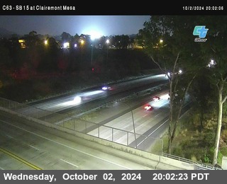 SB 15 at Clairemont Mesa Blvd