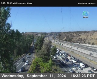 SB 15 at Clairemont Mesa Blvd