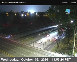 SB 15 at Clairemont Mesa Blvd