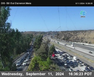 SB 15 at Clairemont Mesa Blvd