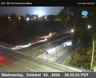 SB 15 at Clairemont Mesa Blvd