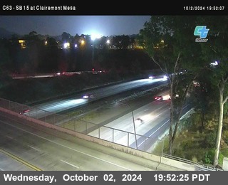 SB 15 at Clairemont Mesa Blvd