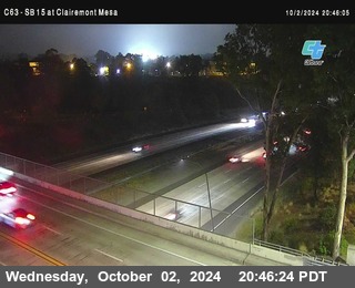 SB 15 at Clairemont Mesa Blvd