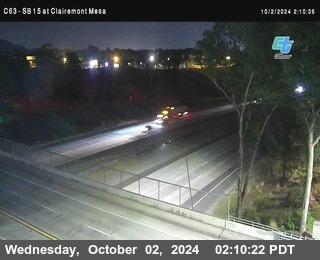 SB 15 at Clairemont Mesa Blvd