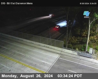 SB 15 at Clairemont Mesa Blvd