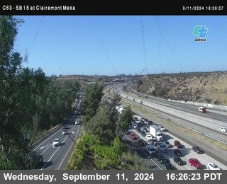 SB 15 at Clairemont Mesa Blvd