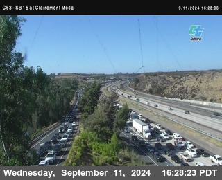 SB 15 at Clairemont Mesa Blvd