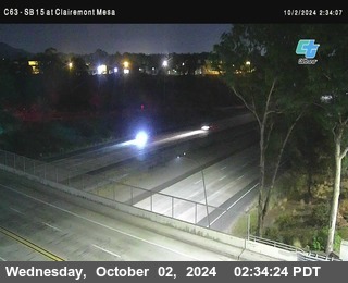 SB 15 at Clairemont Mesa Blvd