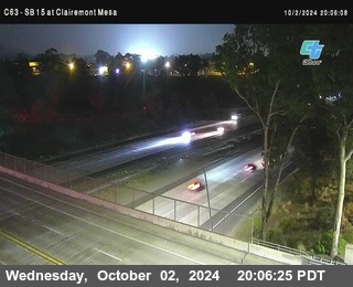 SB 15 at Clairemont Mesa Blvd