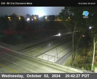 SB 15 at Clairemont Mesa Blvd