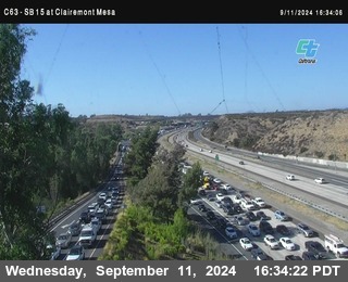 SB 15 at Clairemont Mesa Blvd