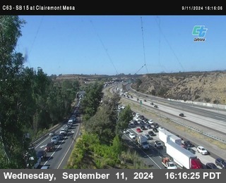 SB 15 at Clairemont Mesa Blvd