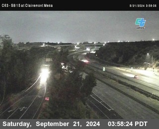 SB 15 at Clairemont Mesa Blvd