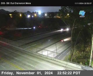 SB 15 at Clairemont Mesa Blvd