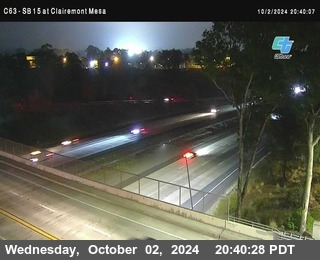 SB 15 at Clairemont Mesa Blvd